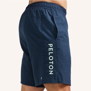 Peleton Output 9” Lined Printed Turin Shorts